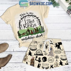 Lord Of The Rings This Is My Watching Shirt T-Shirt Short Pants