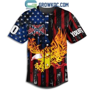 Lynyrd Skynyrd Take Your Time And Love ‘Em Slow Personalized Baseball Jersey