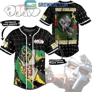 MF Doom There’s Four Sides To Every Story Personalized Baseball Jersey