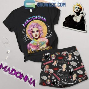Madonna Like A Virgin T-Shirt Short Pants