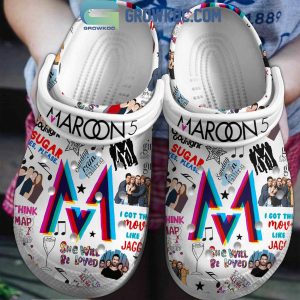 Maroon 5 She Will Be Loved Crocs Clogs