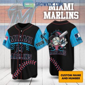 Miami Marlins 2024 Baseball Fan Love Personalized Baseball Jersey