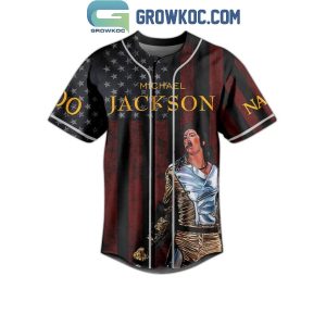 Michael Jackson I’m Gonna Make A Change For Once Personalized Baseball Jersey