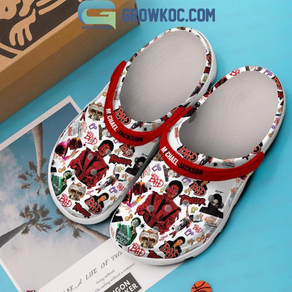 Michael Jackson Thriller Bad Love Fan Crocs Clogs