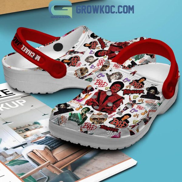 Michael Jackson Thriller Bad Love Fan Crocs Clogs