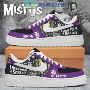 Misfits I Need Your Skulls Air Force 1 Shoes