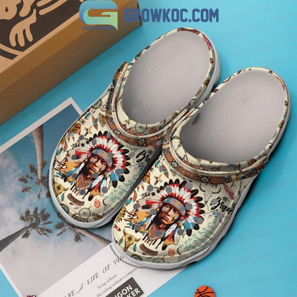 Native American Proverbs Seek Wisdom Not Knowledge Fan Crocs Clogs