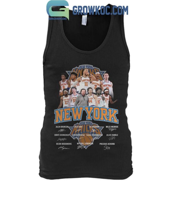 New York Knicks Basketball Team 2024 Proud Fan T-Shirt