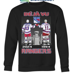 New York Rangers D?j? Vu Champions 2024 1994 Hockey Fan T-Shirt