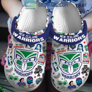 New Zealand Warriors We Are Warriors Keeping Faith Fan Crocs Clogs