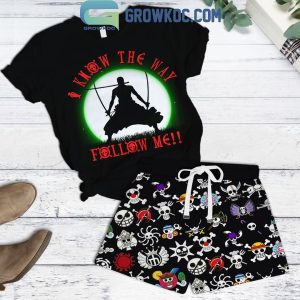 One Piece I Know The Way Follow Me T-Shirt Short Pant