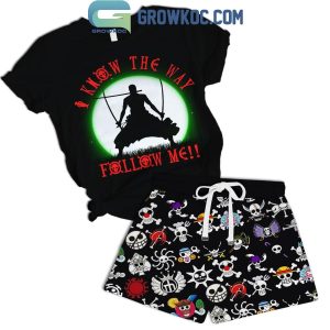 One Piece I Know The Way Follow Me T-Shirt Short Pant