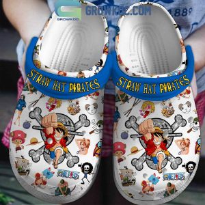 One Piece Straw Hat Pirates All For One Crocs Clogs