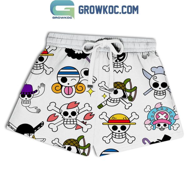 One Piece The Straw Hat Pirates T-Shirt Short Pants