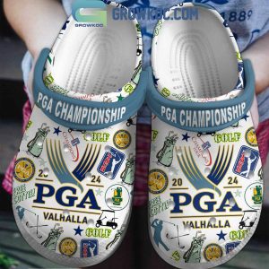 PGA Championship 2024 Valhalla Golf Fan Crocs Clogs