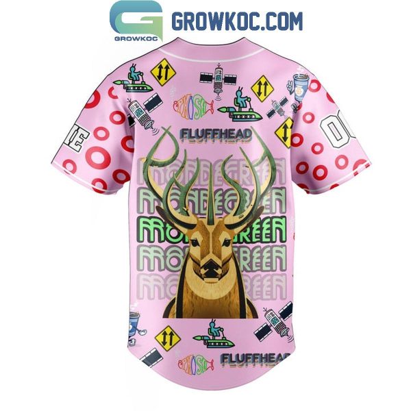 Phish Fuffhead Deer Pink Version Fan Personalized Baseball Jersey