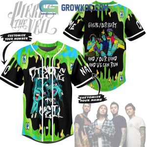 Pierce The Veil Give Me Your Heart And Your Hand Personalized Baseball Jersey