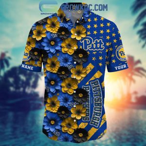 Pittsburgh Panthers Summer Flower Love Fan Personalized Hawaiian Shirt