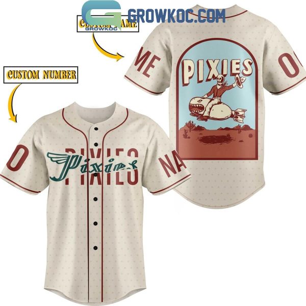 Pixies Here Comes Your Man Personalized Baseball Jersey