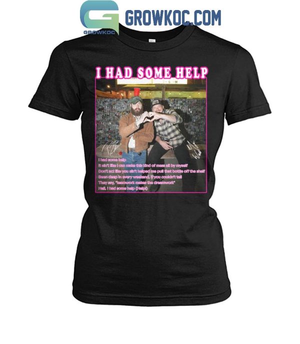 Post Malone I Had Some Help Artist Star T-Shirt