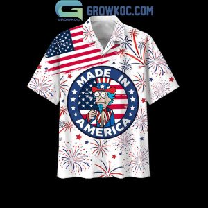 Rick And Morty Make America Schwifty Again Hawaiian Shirts