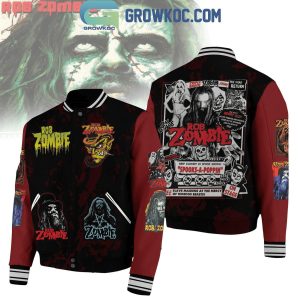Rob Zombie New Concert Spooks-A-Poppin Baseball Jacket