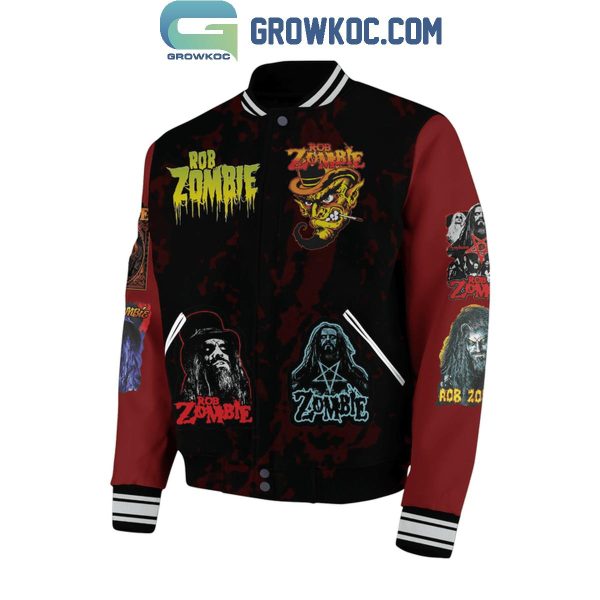 Rob Zombie New Concert Spooks-A-Poppin Baseball Jacket