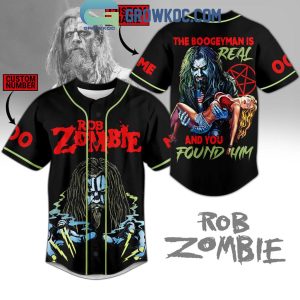 Rob Zombie The Boogeyman Is Real Personalized Baseball Jersey