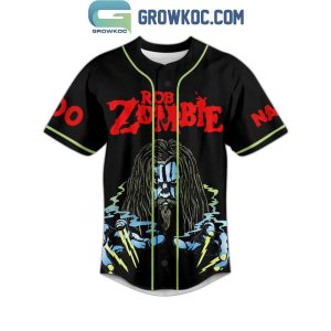 Rob Zombie The Boogeyman Is Real Personalized Baseball Jersey