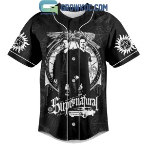 Saving People The Family Business Supernatural Series Personalized Baseball Jersey