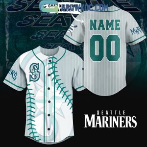 Seattle Mariners Baseball Fan Love Personalized Baseball Jersey