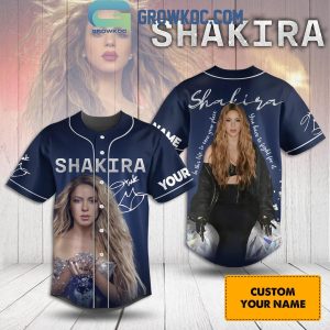 Shakira You Have To Fight For It Personalized Baseball Jersey