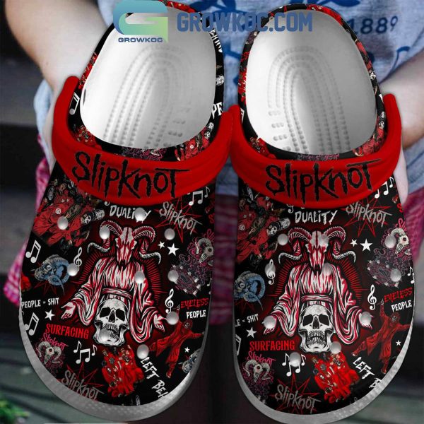 Slipknot Surfacing Duality Fan Crocs Clogs