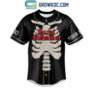 Social Distortion Love Me Tonight Gonna Be Alright Personalized Baseball Jersey