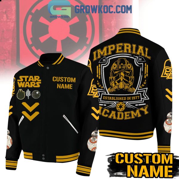 Star Wars Imperial Academy EST 1977 Personalized Baseball Jacket