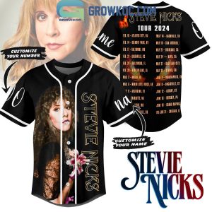 Stevie Nicks Tour 2024 Personalized Baseball Jersey
