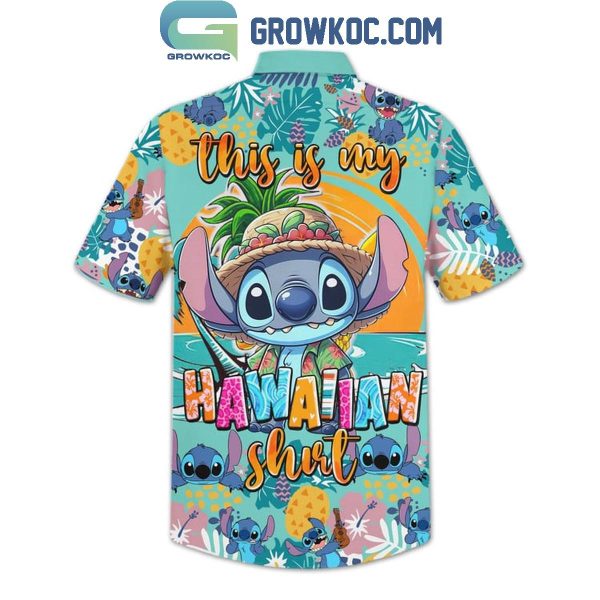 Stitch Relax Summer This Is My Hawaiian Shirts