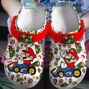 Super Mario It’s Mario Destroyer The Mushroom Fan Crocs Clogs
