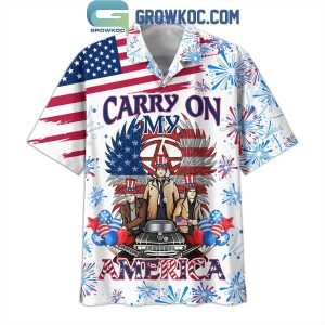 Supernatural Carry On My America Hawaiian Shirt
