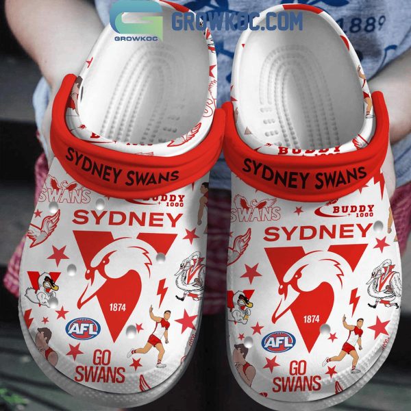Sydney Swans Go Swans Since 1874 Crocs Clogs