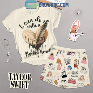 Taylor Swift I Can Do It With A Broken Heart T-Shirt Short Pants