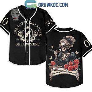 Taylor Swift In My TTPD Era Black Design Personalized Baseball Jersey