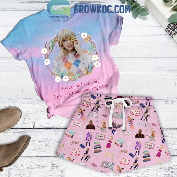 Taylor Swift Lover Forever And Ever T-Shirt Short Pants