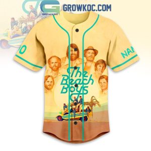 The Beach Boys Endless Summer Gold Personalized Baseball Jersey