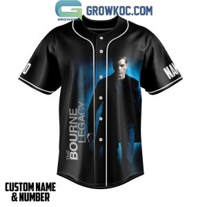 The Bourne Supremacy Matt Damon Personalized Baseball Jersey