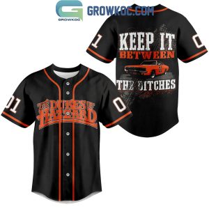 The Dukes Of Hazzard Keep It Between The Ditches Personalized Baseball Jersey