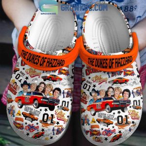 The Dukes Of Hazzard Long Live The General Crocs Clogs