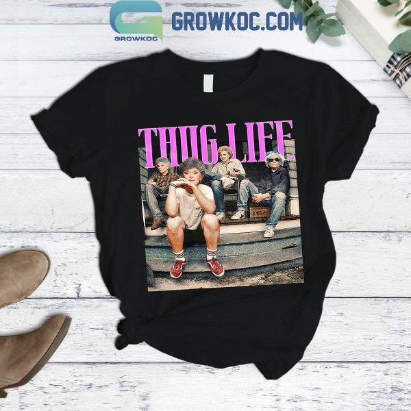 The Golden Girls Thug Life T-Shirt Short Pants Black Design