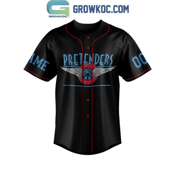 The Pretenders I’ll Think Of You Black Design Personalized Baseball Jersey
