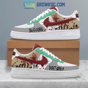The Walking Dead TV Series Don’t Open Death Inside Air Force 1 Shoes